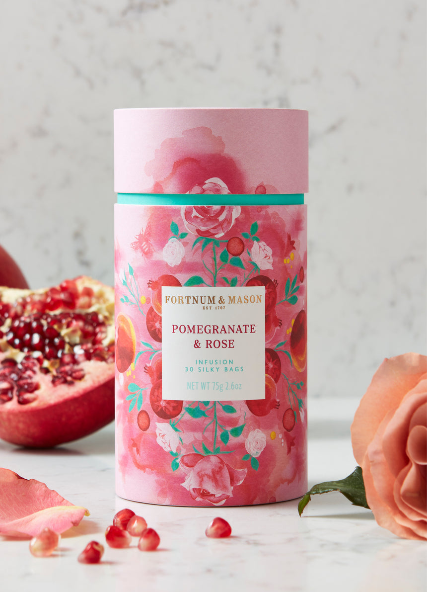 Pomegranate & Rose Infusion, 30 Silky Bags, 75g
