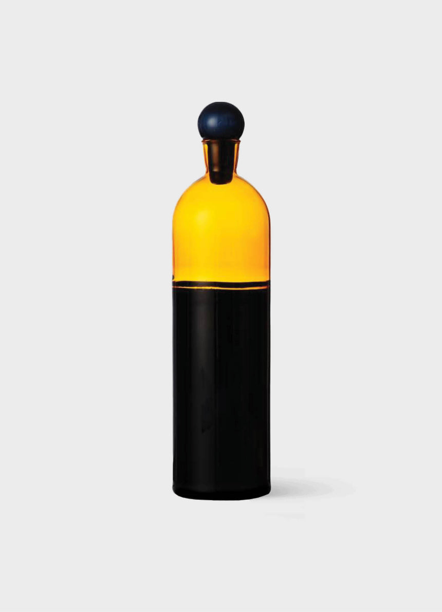 Light Colore Black-Yellow Bottle