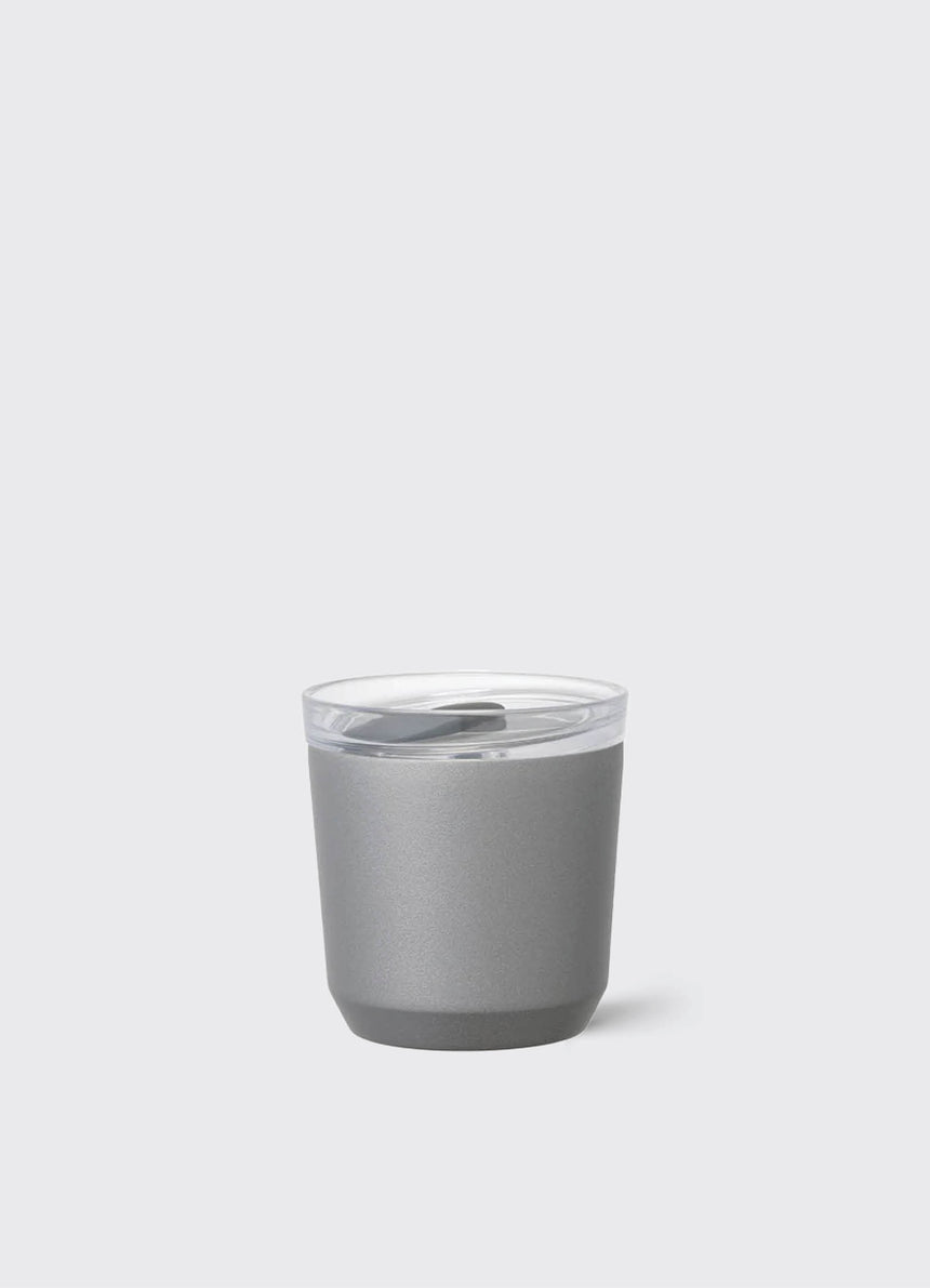 To Go Tumbler 240ml with plug - Silver