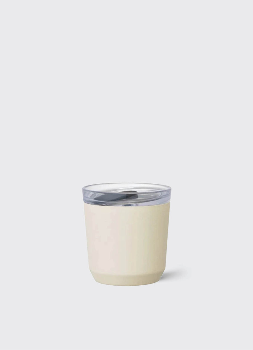 To Go Tumbler 240ml with plug - White