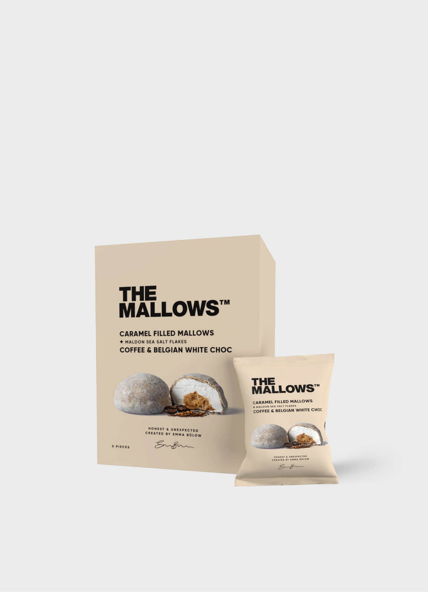 Caramel Filled Mallows + Coffee & Belgian Chocolate