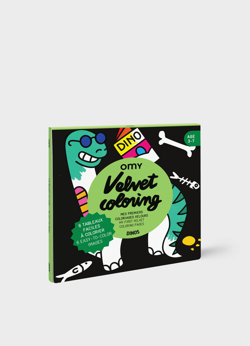 Dino - Velvet coloring