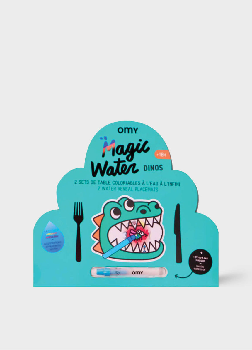 Dinos Water Coloring Placemats