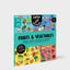 Fruits and vegetable Sticker Poster