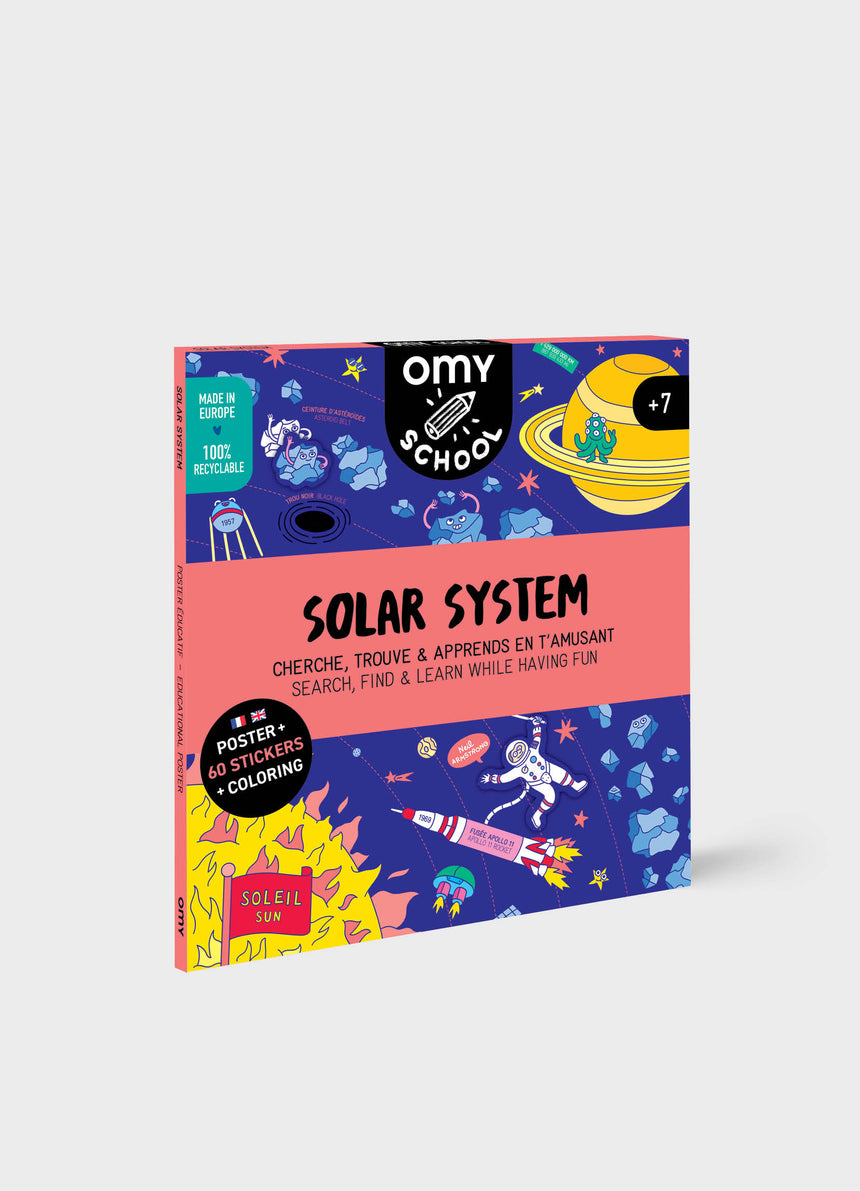 Solar system Sticker Poster