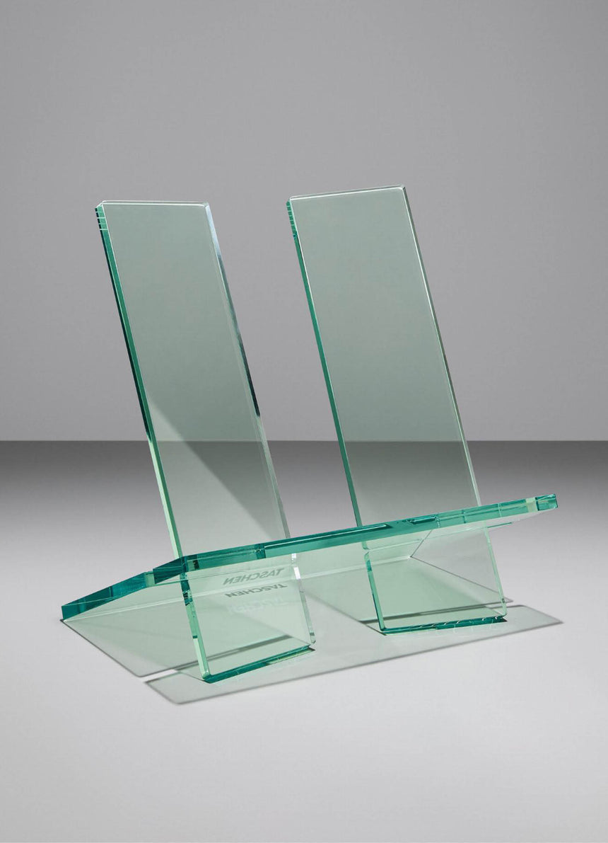 Bookstand. Large. Crystal Green