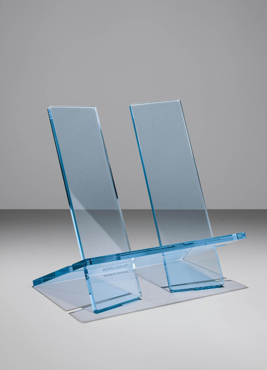 Bookstand. Medium. Aqua Blue
