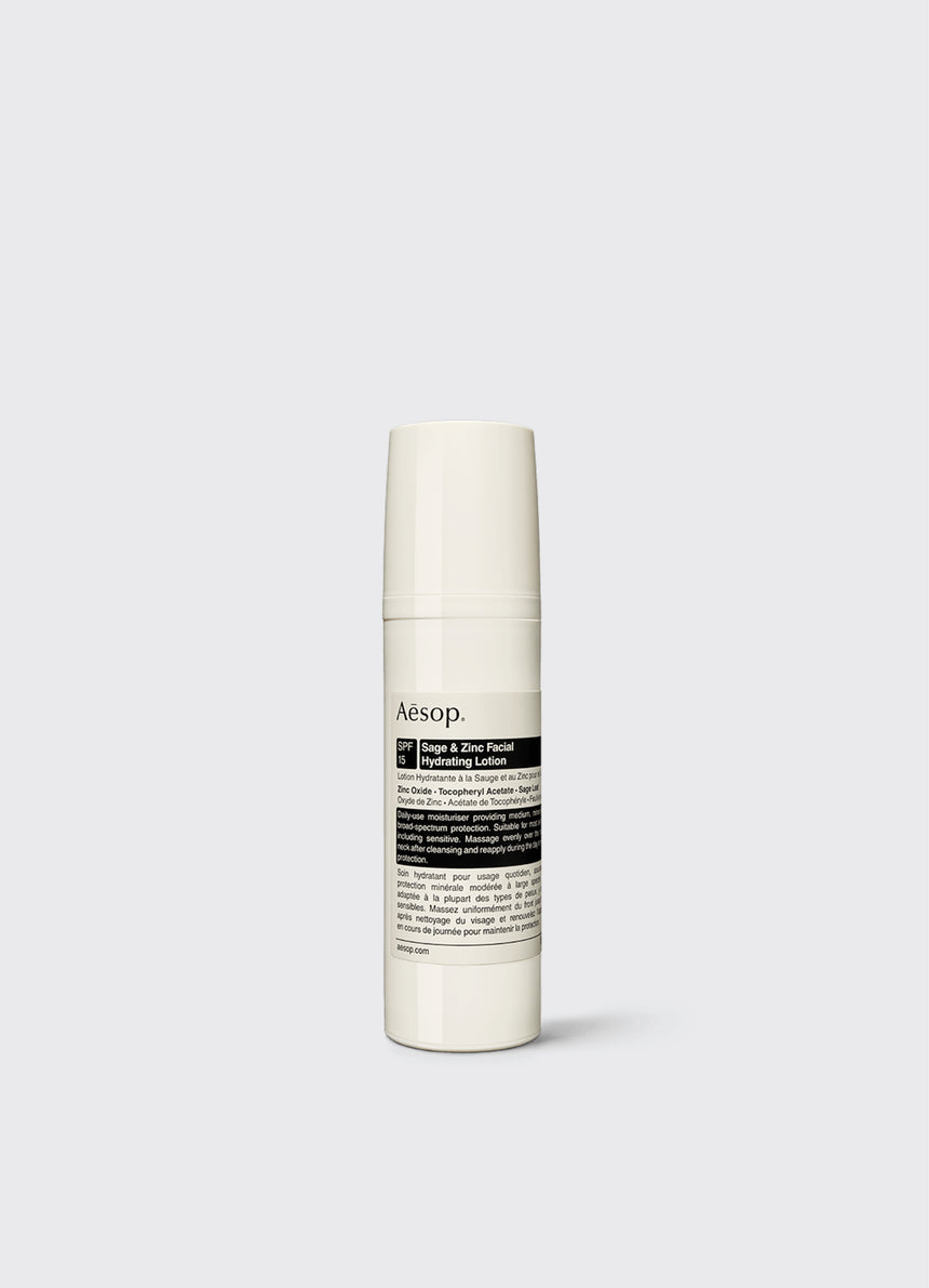 Sage & Zinc Facial Hydrating Lotion SPF15 50mL