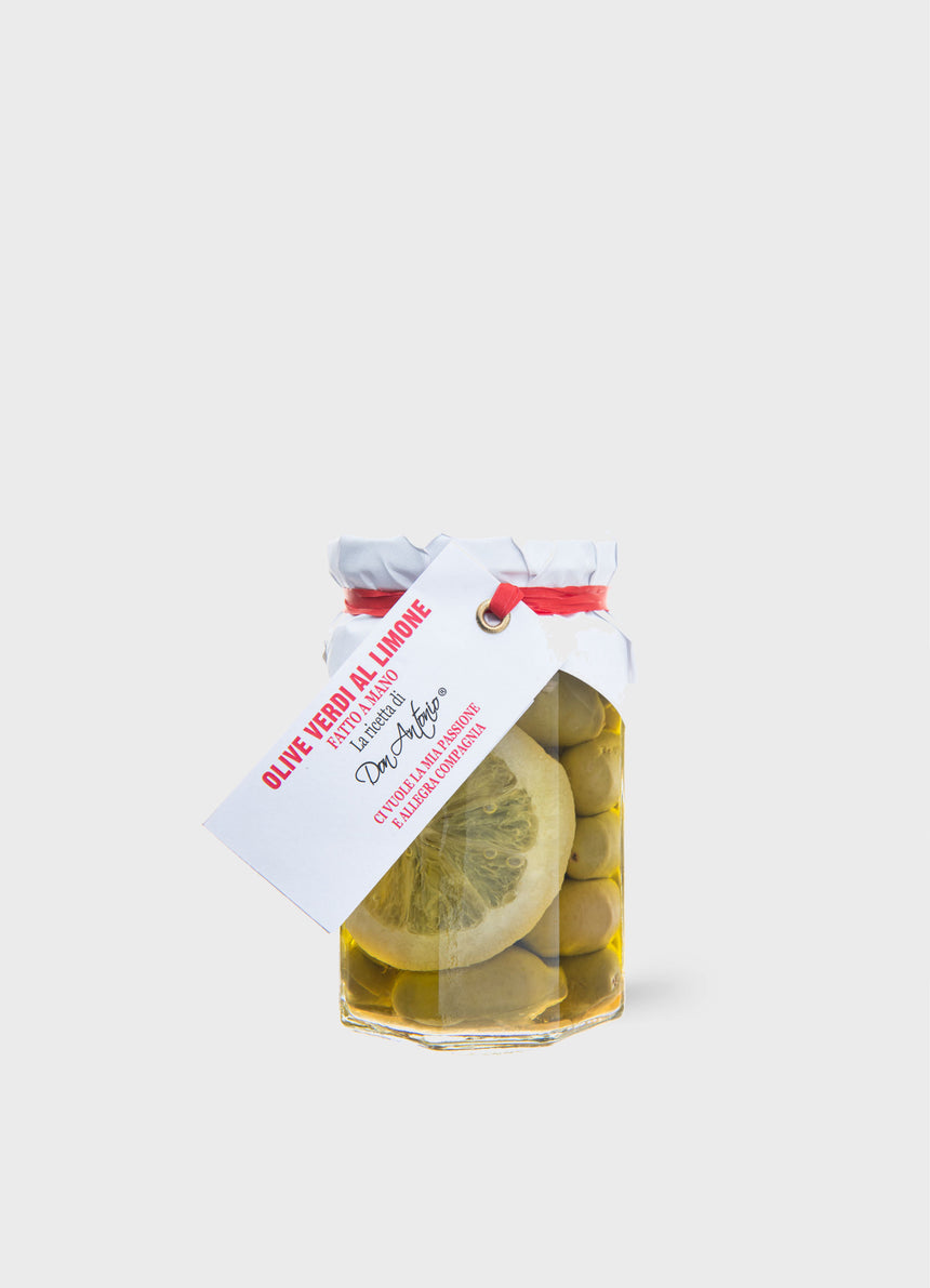 Green Olives with Lemon 280gr
