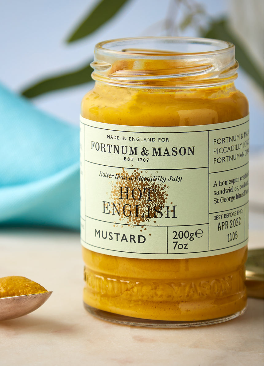 Hot English Mustard, 200g