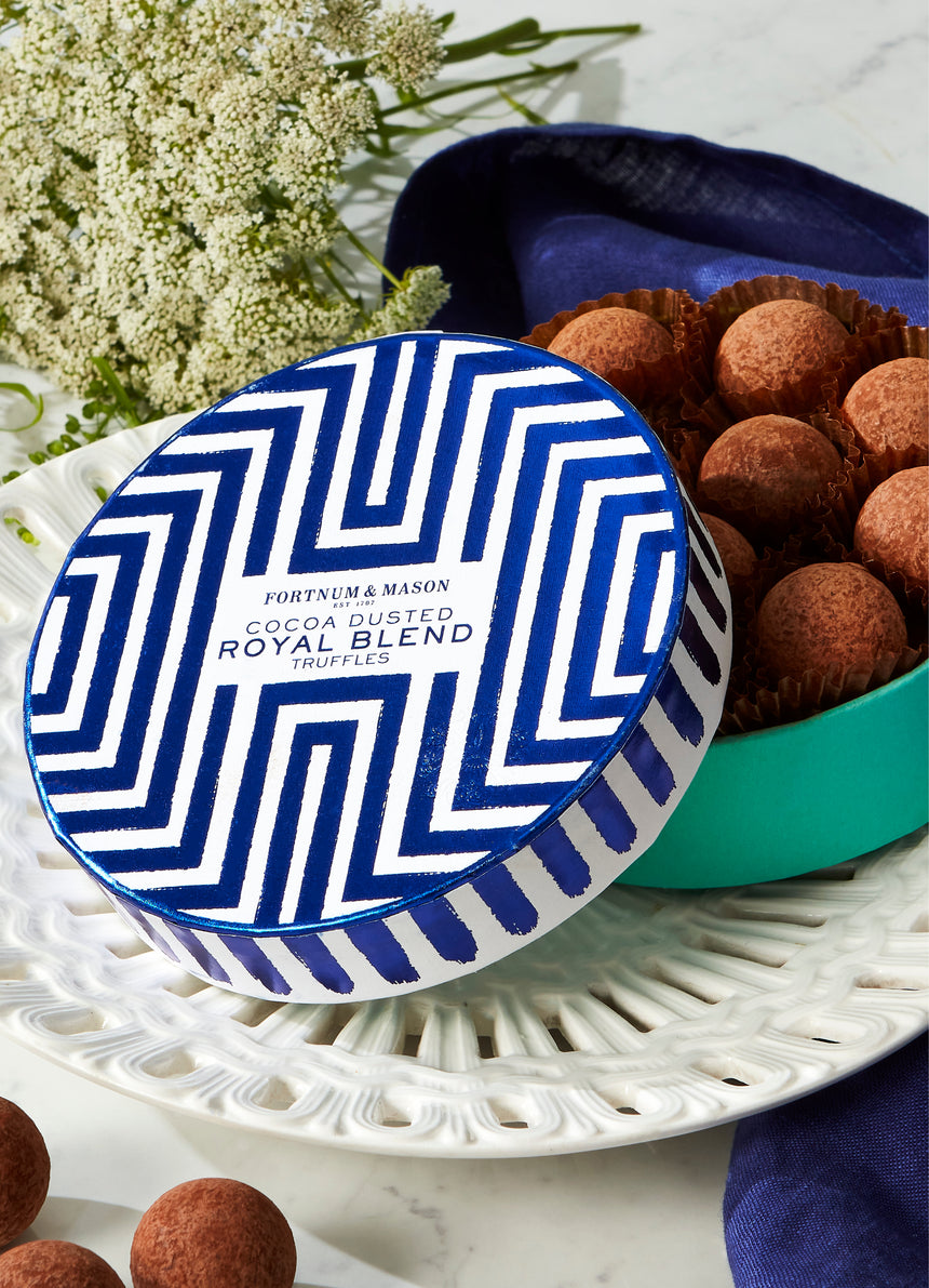Fortnum’s Cocoa Dusted Royal Blend Chocolate Truffles, 125g