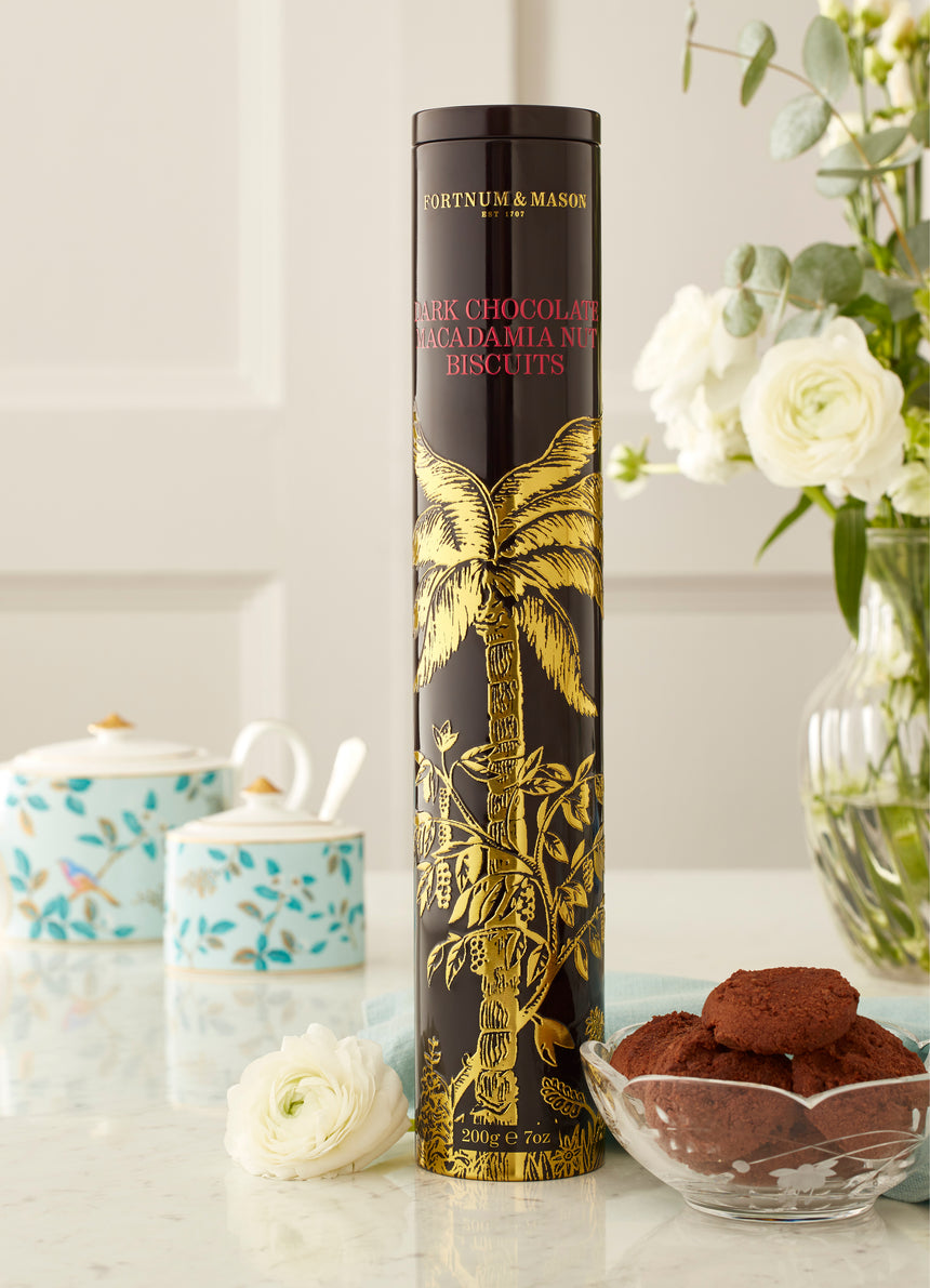Dark Chocolate Macadamia Nut Biscuits, 200g