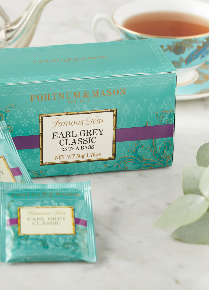 Earl Grey Classic, 15 Whole Leaf Silky Tea Bags, 37.5g