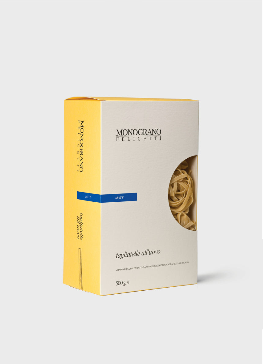 Tagliatelle all'uovo Matt by Monograno Felicetti - 500g