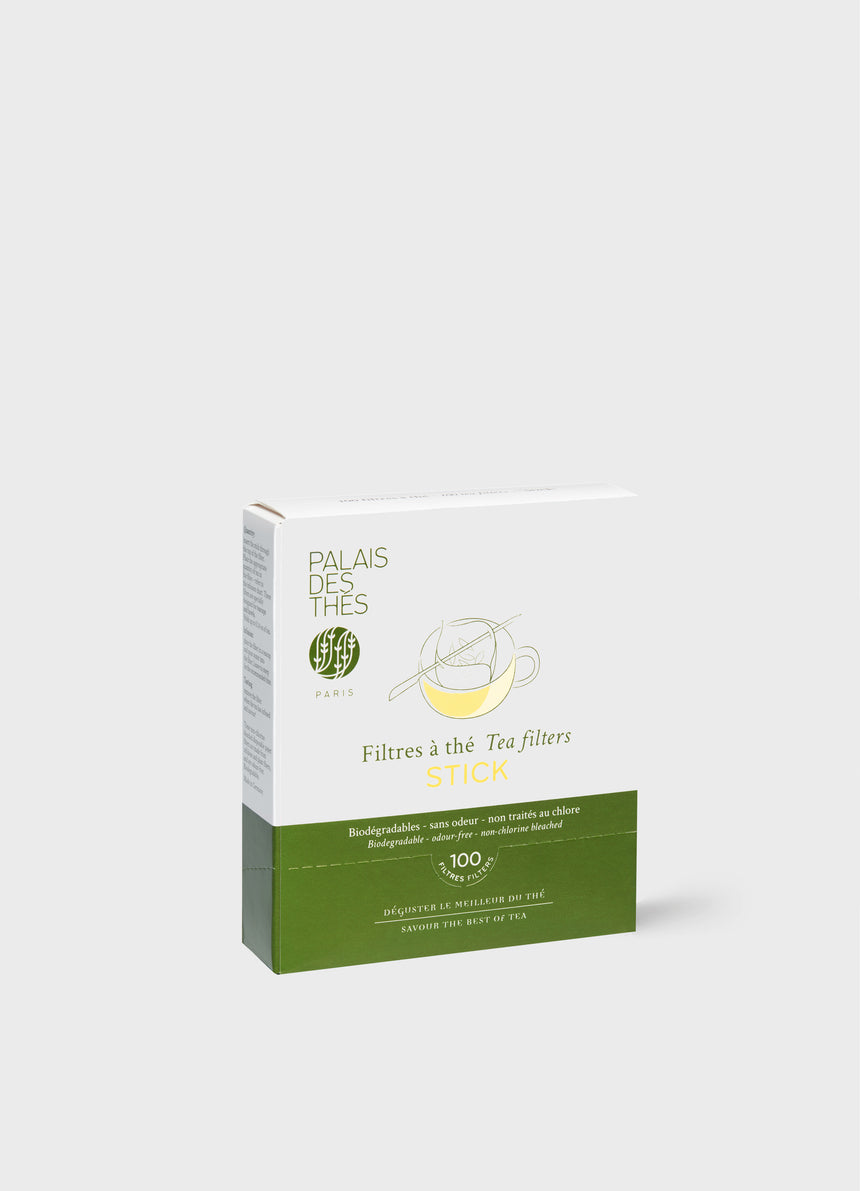 PACK OF 100 STICK TEA FILTERS