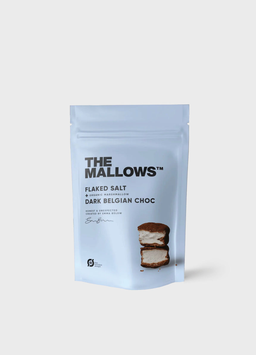Flaked Salt & Dark Belgian Chocolate Marshmallows