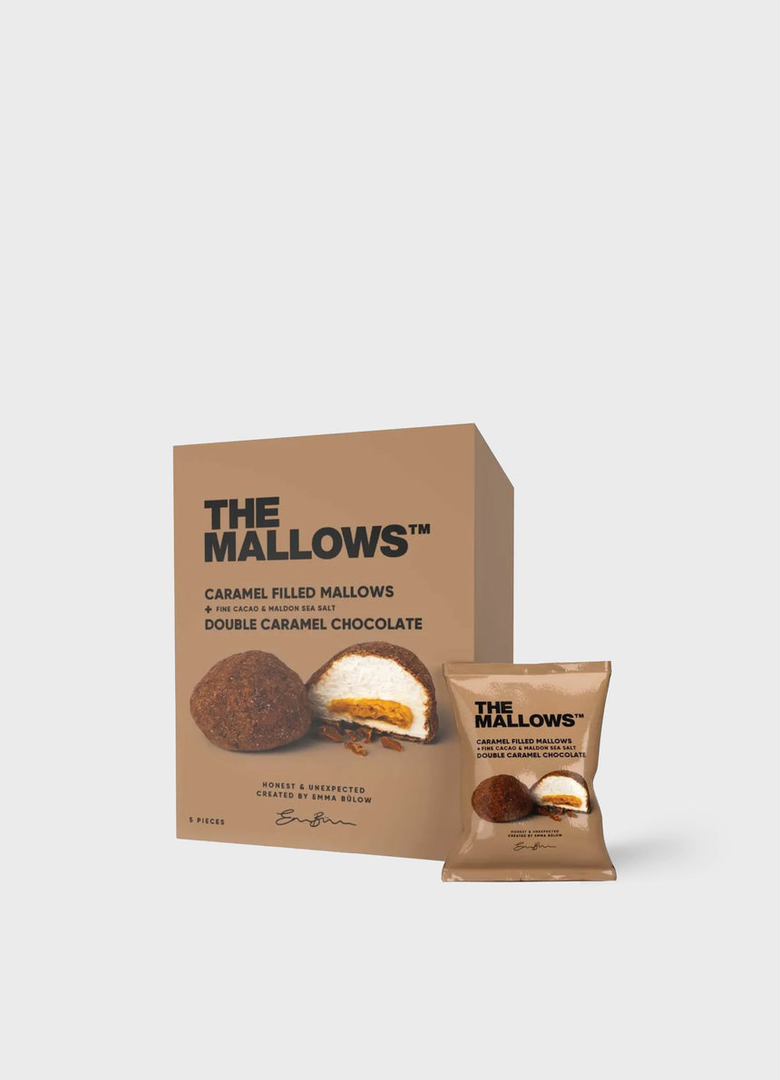 Caramel Filled Mallows + Double Caramel Choc + Maldon Salt