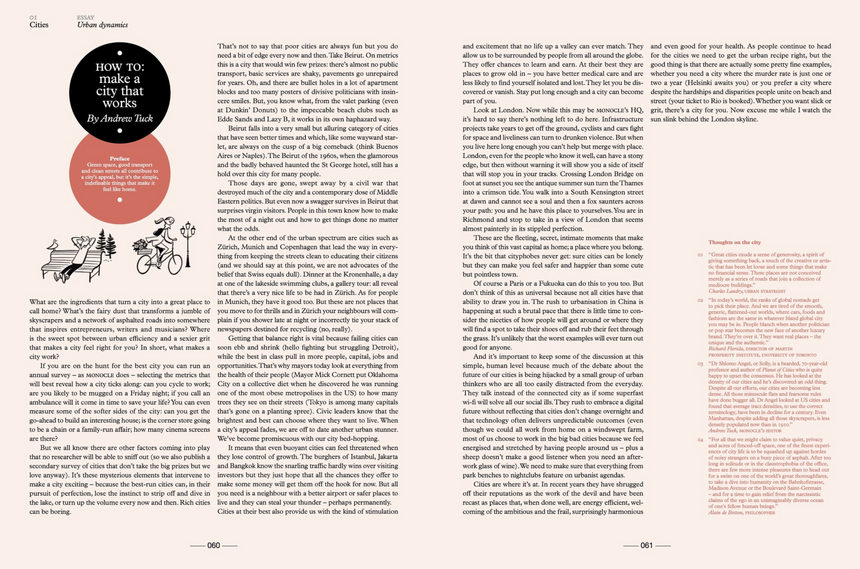 THE MONOCLE GUIDE TO BETTER LIVING