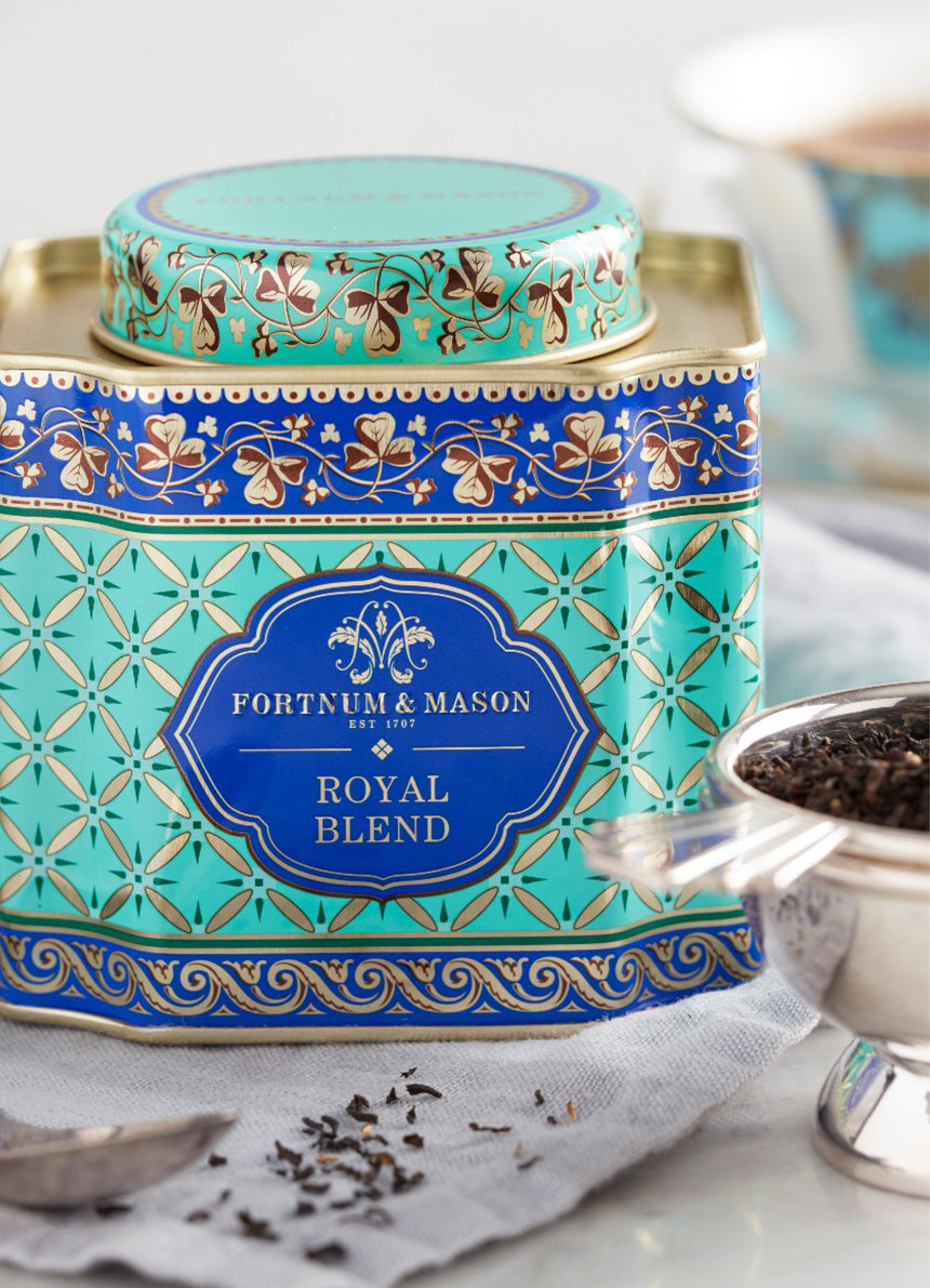 Royal Blend, Loose Leaf Decorative Caddy, 125g