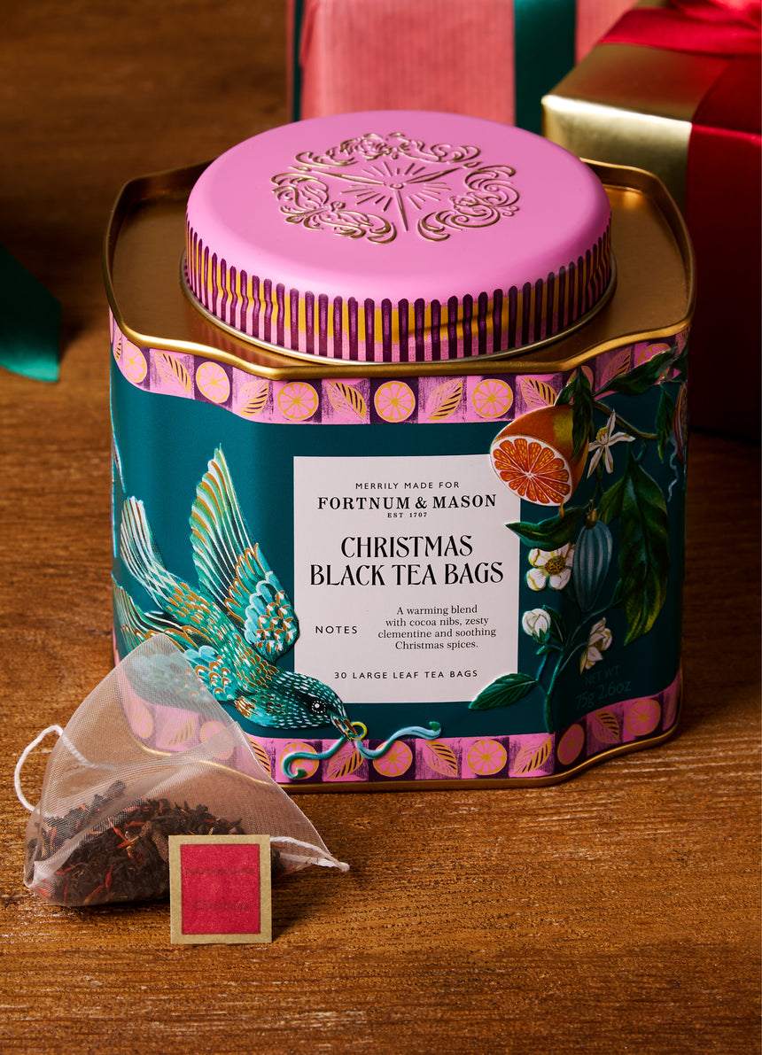 Christmas Black Tea Tin, 30 Silky Tea Bags