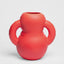 'OSCAR' Vase - Coral Red