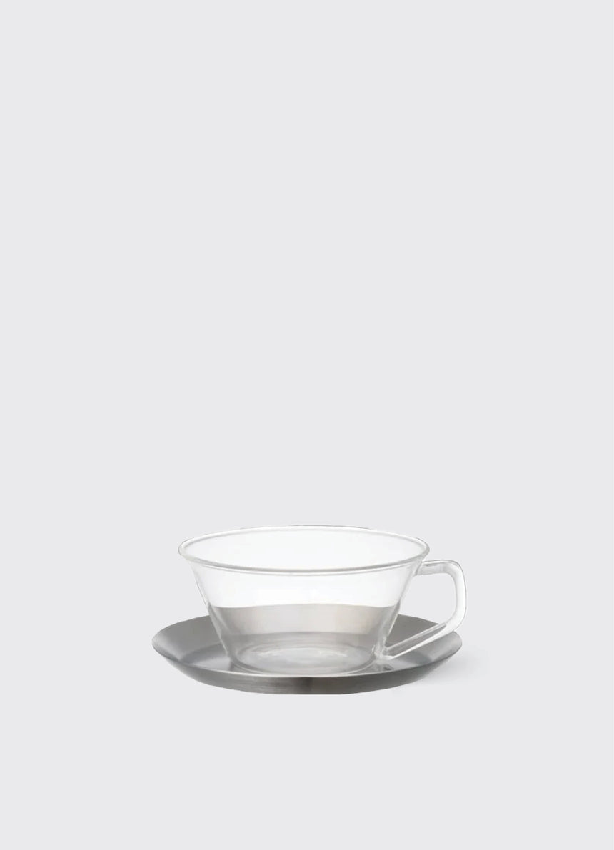 CAST Tea Cup & Saucer 220ml Stainless Steel