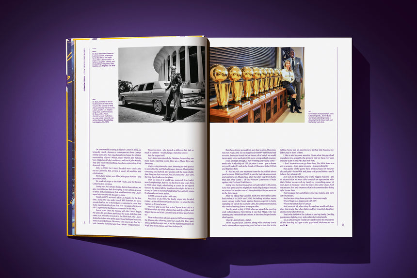 Lakers. An Official History of the Purple & Gold