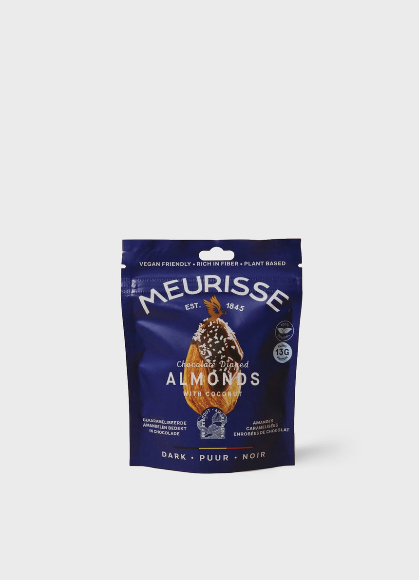 Chocolate Covered Almonds With Coconut
