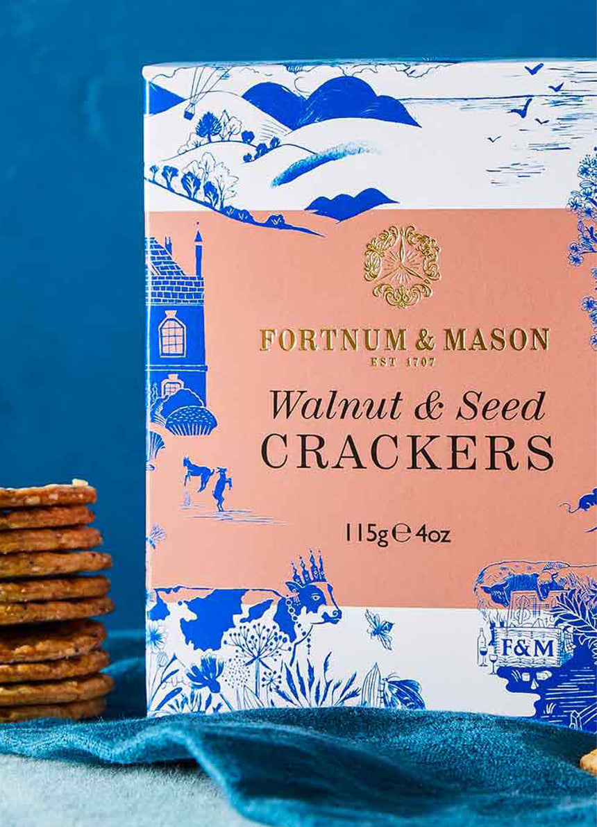 Walnut & Seed Crackers, 115g