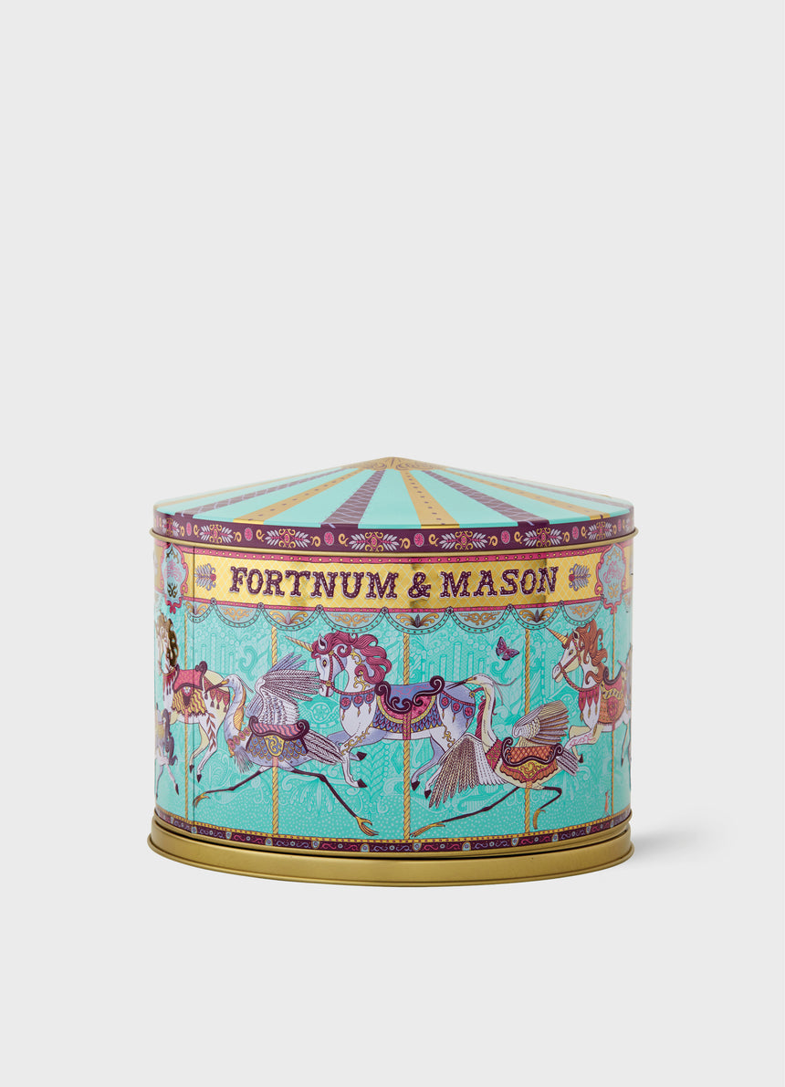 Merry Go Round Musical Biscuit Tin, 500g