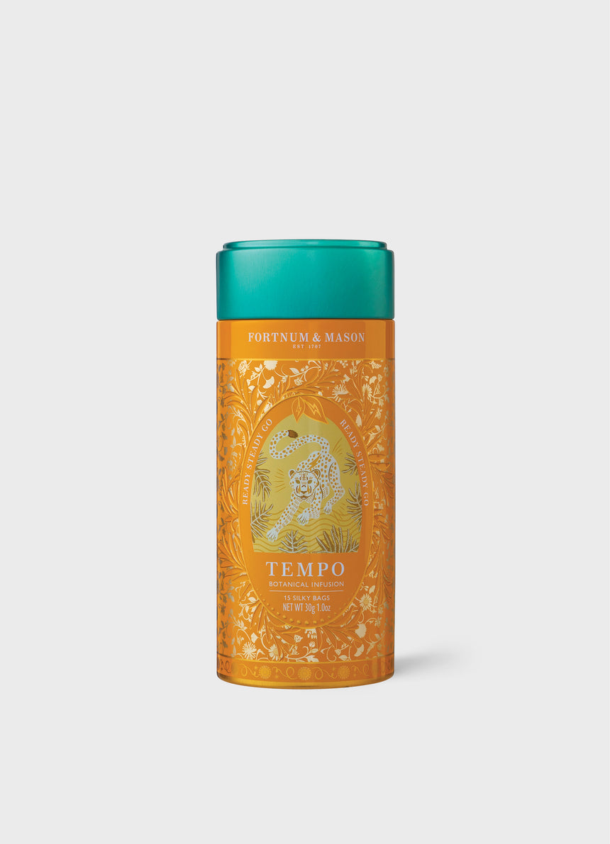 Tempo Botanical Infusion Tin, 15 Silky Tea Bags, 30g