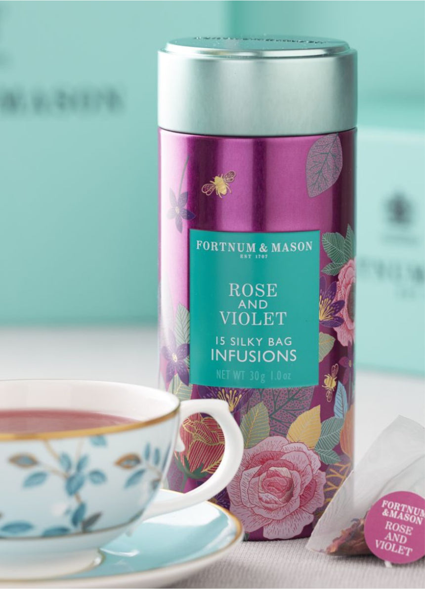 Rose & Violet Infusion Tin, 30g