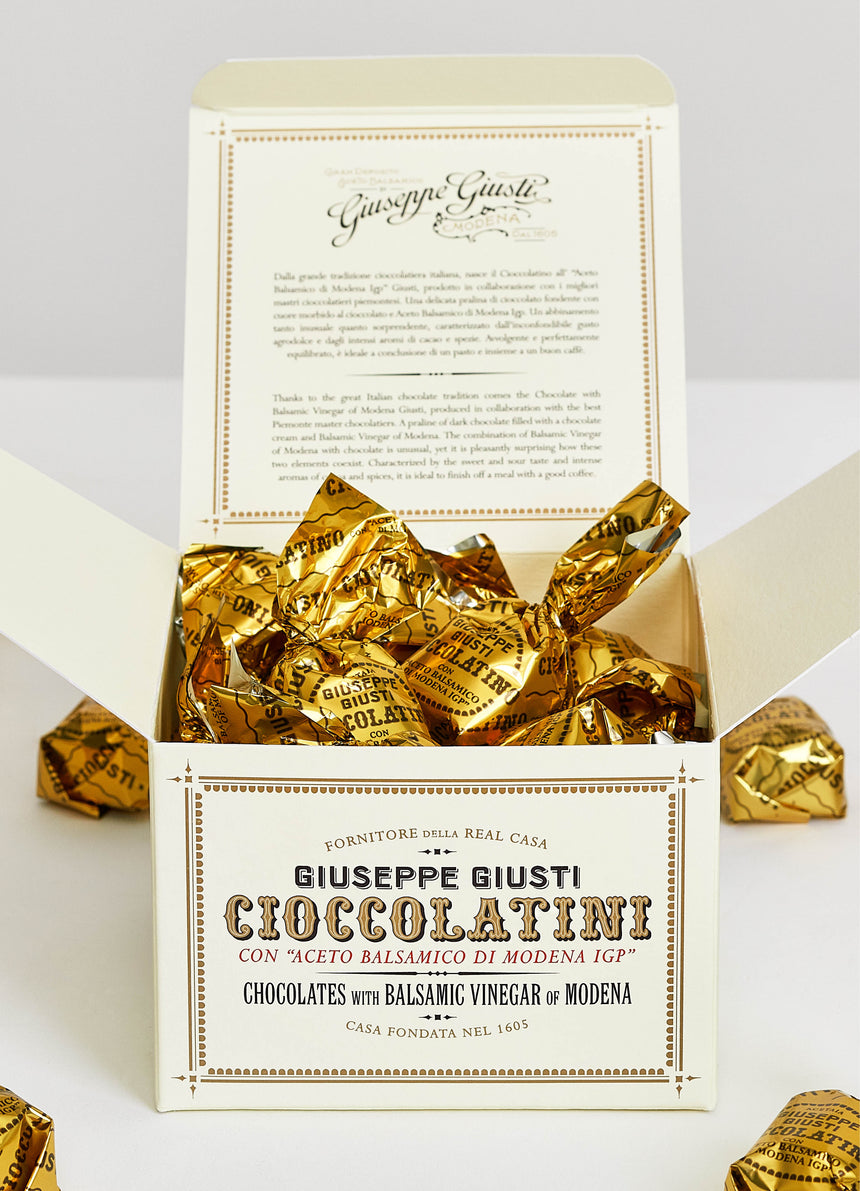 Chocolates with Balsamic Vinegar of Modena 250gr