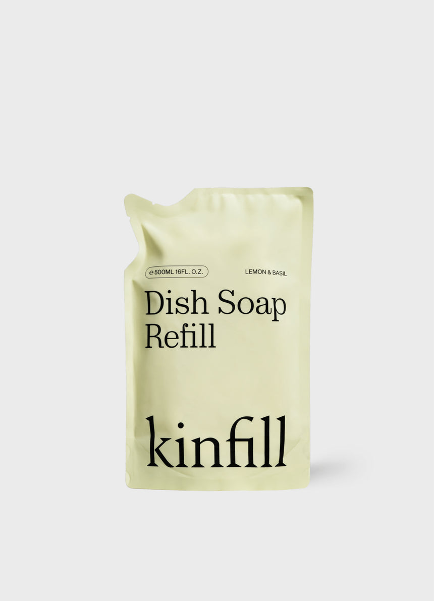 Dish Soap Lemon & Basil 500mL
