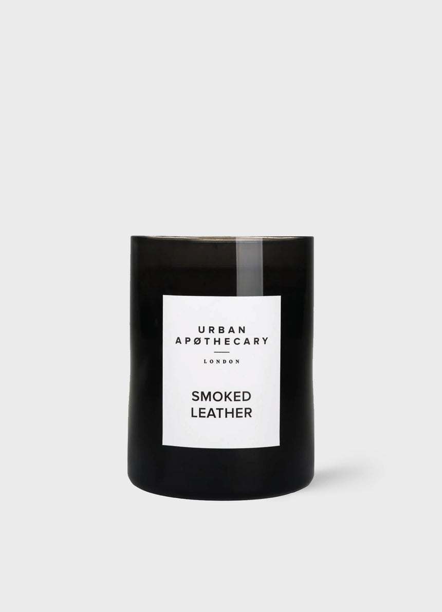 Smoked Leather Candle 300gr