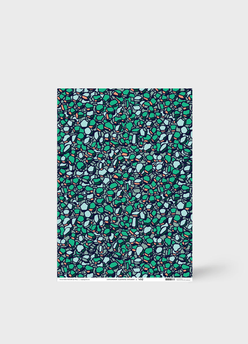 Rock Garden Wrapping Paper