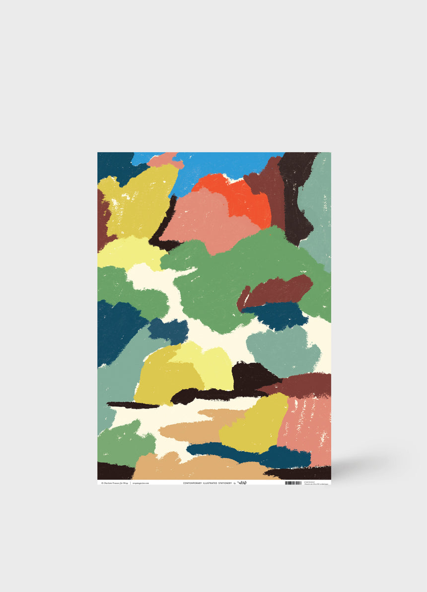 Landshapes Wrapping Paper